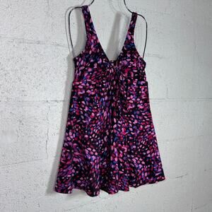 Swim Solutions Women's Abstract Printed One-Piece Swimsuit multi, 8 $112